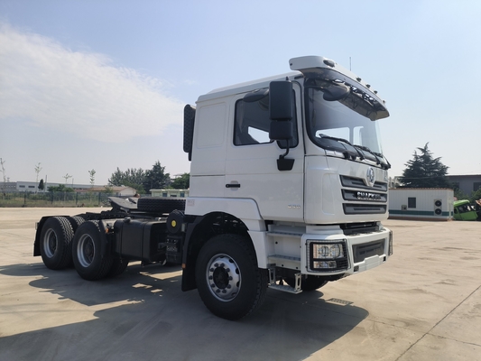 ZF 스티어링 샤크만 6X4 10바퀴 30t 트랙터 트럭 400L 알루미늄 오일 탱커 아프리카