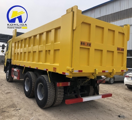 Rhd LHD 6X4 Sinotruk HOWO 덤프 트럭 좌석≤5 및 Zf8118 스티어링 시스템