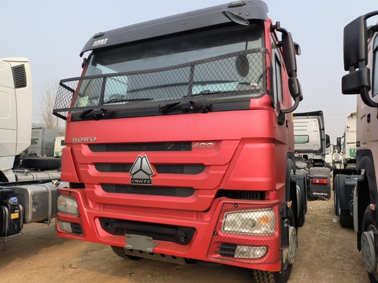 로딩 용량 40-60 톤 Sinotruk HOWO 6X4 3 축 트랙터 트럭 아프리카 수요
