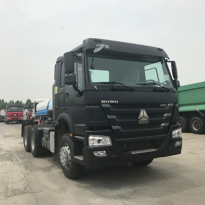 시노트룩 HOWO 6*4 420HP 트레일러 헤드 트럭 6800*2500*3200mm 크기의 트랙터 트럭