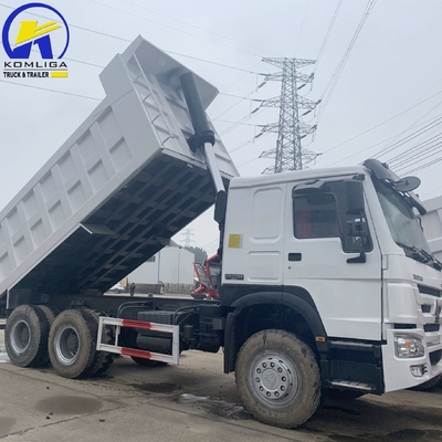 사용 된 Sinotruk HOWO 6X4 덤프 트럭 10 바퀴와 21-30t의 부하 용량