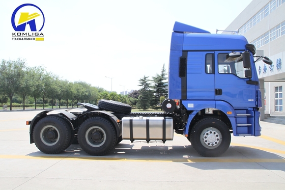 샤크맨 트랙터 트럭 F3000 10바퀴 6*4 사용 된 트레일러 헤드 트럭 하우스 파워 380HP