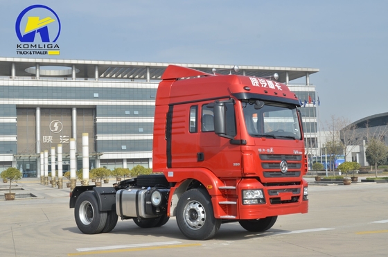 샤크맨 트레일러 트럭 4X2 6X4 중량 트랙터 트럭 12r22.5 타이어