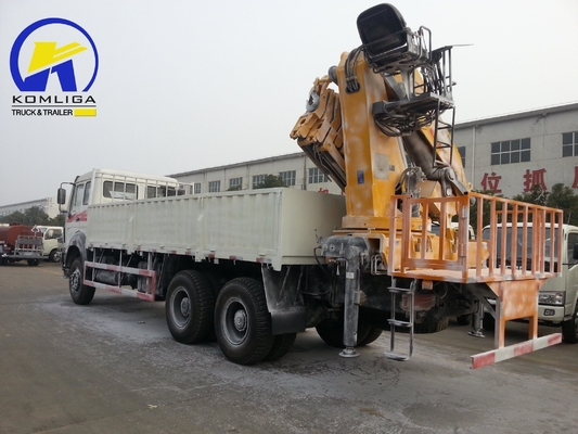 Zz3257n3847A 10 ~ 50t 수압 트럭 크레인 300L 연료 탱크와 성능