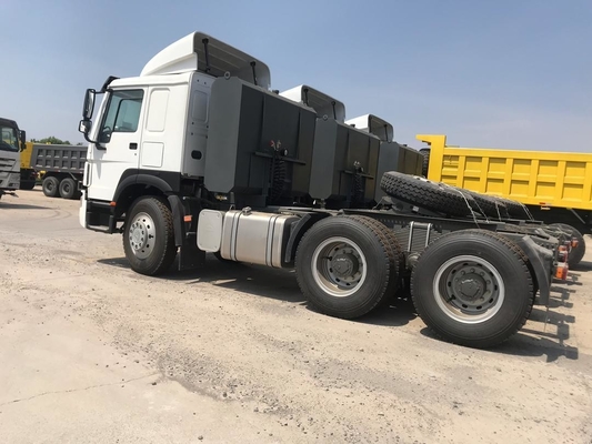 좋은 상태 사용 된 Sinotruk HOWO 6X4 트레일러 헤드 트랙터 트럭 D12.42-20 엔진