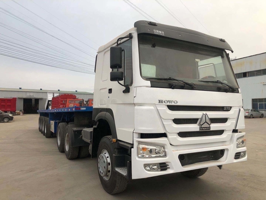 시노트룩 HOWO 371HP 6X4 10 휠 반트레일러 헤드 화물 탱크 덤프 덤프 트레일러 트랙터 트럭