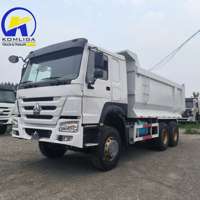 앞축 9tons 로딩 용량 30t 6X4 Sinotruk HOWO 및 사용 된 틸퍼 트럭