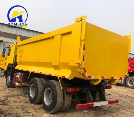 앞축 9tons 로딩 용량 30t 6X4 Sinotruk HOWO 및 사용 된 틸퍼 트럭