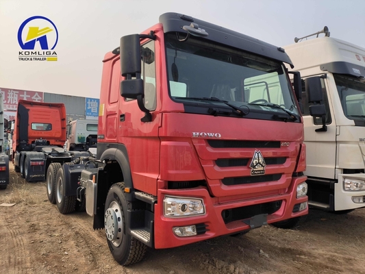 SINOTRUK 10 휠 6X4 트럭 사용 된 HOWO 티퍼 덤프 트랙터 트럭 12.00r20 타이어