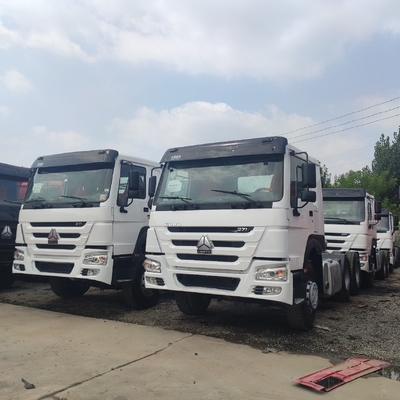 아프리카 중용 시노트럭 HOWO 371HP 420HP 6X4 트레일러 헤드 트랙터 말 티퍼 트랙터 트럭