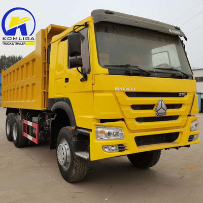 사용 된 6X4 등급 371HP 375HP 시노트럭