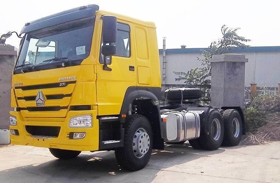 6.5 속도 비율 사용된 Sinotruk HOWO 6*4 트랙터 트럭 트랙터 헤드 트럭 성능