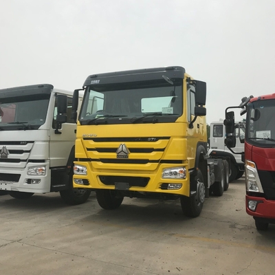6.5 속도 비율 사용된 Sinotruk HOWO 6*4 트랙터 트럭 트랙터 헤드 트럭 성능