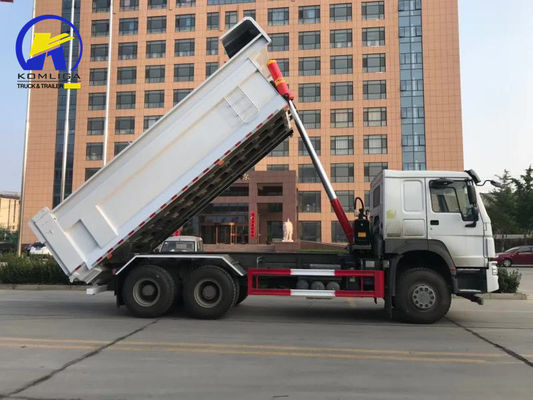 시노트룩 HOWO 6X4 371/375HP 20cbm 용량과 높은 엔진 용량&gt; 8L의 덤프 트럭
