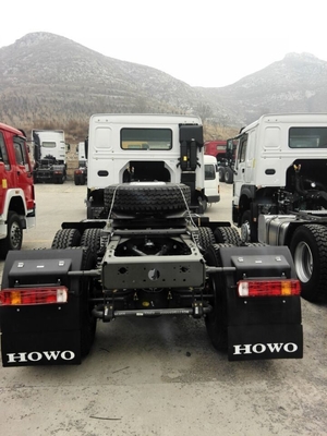 선광 타이어 디자인 371HP 사용 된 Sinotruk HOWO 6*4 트랙터 트럭 9 톤 앞 축