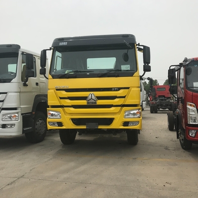 시노트루크 HOWO 6X4 10 휠 사용 된 프라임 모버 트랙터 헤드 트럭 중량 운송