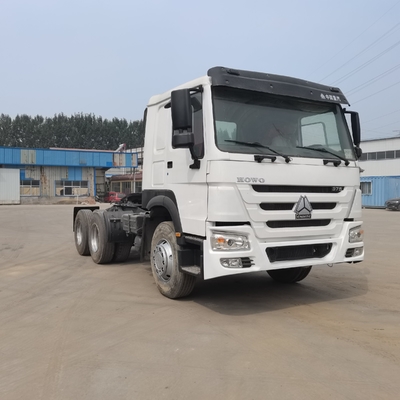 사용된 Sinotruk HOWO 6*4 10 휠러 트랙터 헤드 트럭
