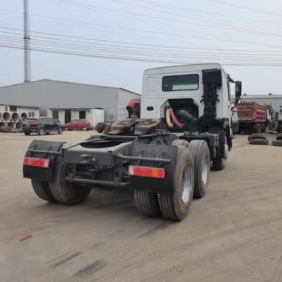 사용된 Sinotruk HOWO 6*4 10 휠러 트랙터 헤드 트럭