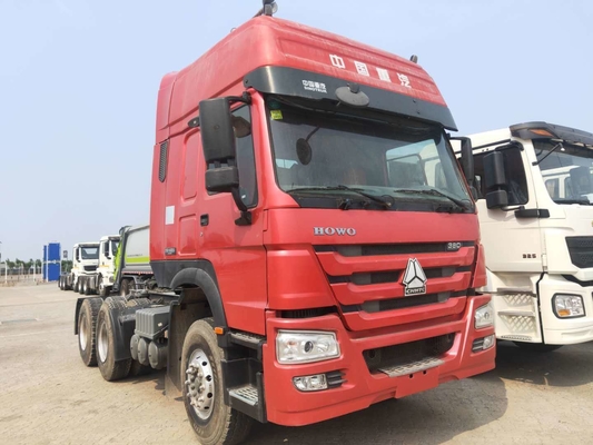 시노트룩 HOWO 6*4 중고용 트레일러 헤드 트랙터 트럭 용량 21-30t 집력 420HP