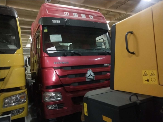 시노트룩 HOWO 6*4 중고용 트레일러 헤드 트랙터 트럭 용량 21-30t 집력 420HP