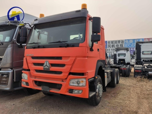 사용 된 Sinotruk HOWO 6X4 중량 트랙터 트럭 머리 앞축 Hf9 50 / 90 선택