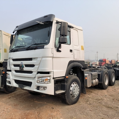 중고용 Sinotruk HOWO 6X4 중용 트레일러 헤드 트랙터 트럭