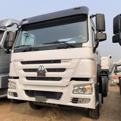 중고용 Sinotruk HOWO 6X4 중용 트레일러 헤드 트랙터 트럭
