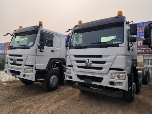 높은 부하 용량 21-30t Sinotruk HOWO 트랙터 틱퍼 트럭 D12.42-20 엔진 6X4