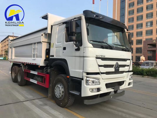 351-450hp 중고 Sinotruck HOWO 6X4 덤프 트럭 2018/2019 년 운전 휠 6×4