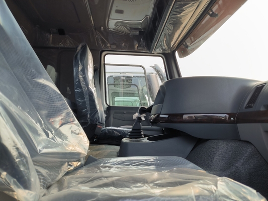 Zz4257s3241W Sinotruk HOWO 6X4 사용 된 트랙터 틱퍼 트럭 371HP 420HP 유로 4 배출량