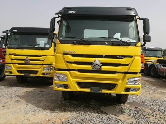 6*4 드라이브 휠 Sinotruk HOWO 6800*2500*3200mm 트레일러 헤드