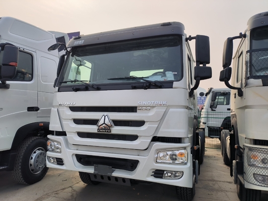 중고 Sinotruk HOWO 트랙터 트레일러 헤드 6X4 Hw19710 기어박스와 트랙터 트럭