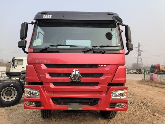 시노트루크 HOWO 6X4 트랙터 트럭 10 바퀴 트레일러 헤드 및 D12.42-20 엔진