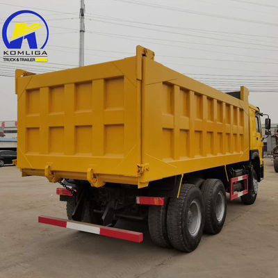 A/C 캐비인 Sinotruk 10 바퀴 30 톤 HOWO Tipper 사용 된 덤프 트럭