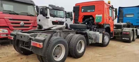 에티오피아용 중량 Sinotruk HOWO 6X4 중고용 트럭