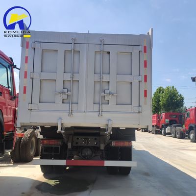 가장 많이 팔린 371HP Sinotruk HOWO 8X4 엔진 용량 &gt;8L의 12 바퀴 덤프 트럭