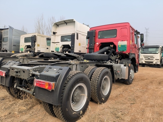 중고 Sinotruk HOWO 6X4 트레일러 트럭 헤드 미니 사용 된 트랙터 트럭 저렴한 가격