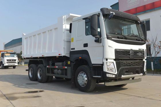 뒷축 2세트 HOWO 6X4 10 휠 틸퍼 트럭 전면 리프팅과 1 개의 잠자리 캐빈