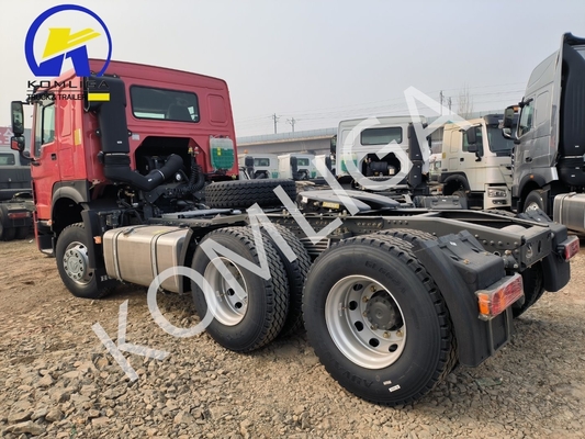 21-30t 용량 사용 된 Sinotruk HOWO 6.5 속도 비율의 중량 트럭 트랙터