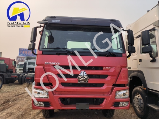 화물 拖车 拖车 머리 트랙터 트럭 사용 된 Sinotruk HOWO 중량 트럭 Euro4 Hw19710