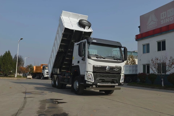 300L 연료 탱커 HOWO 6X4 덤퍼 트럭 템퍼 30톤 광산 덤프 트럭