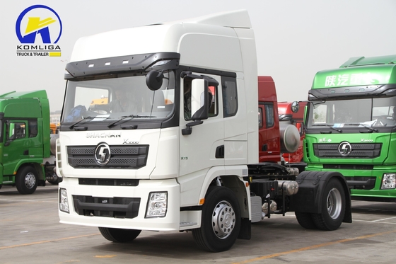 샤크맨 4X2 6륜 290HP 340HP 380HP 트럭 헤드 Hw76 캐비인 및 21-30t의 부하 용량