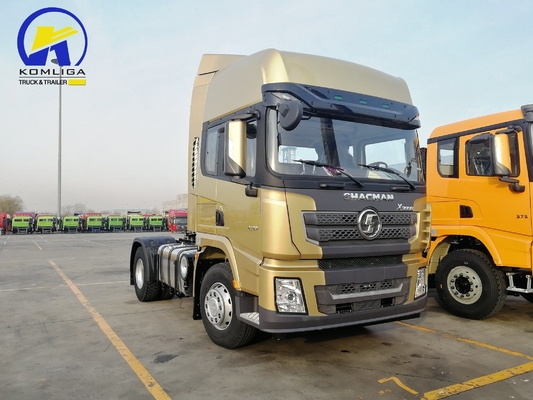 샤크맨 4X2 6륜 290HP 340HP 380HP 트럭 헤드 Hw76 캐비인 및 21-30t의 부하 용량
