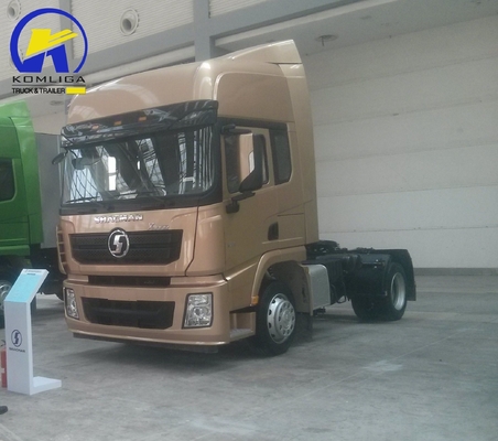 샤크맨 4X2 6륜 290HP 340HP 380HP 트럭 헤드 Hw76 캐비인 및 21-30t의 부하 용량