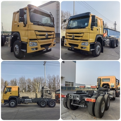 중고 Sinotruk HOWO T7 Hohan 6X4 10바퀴 340HP 380HP 400HP 430HP 트랙터 트럭 부품