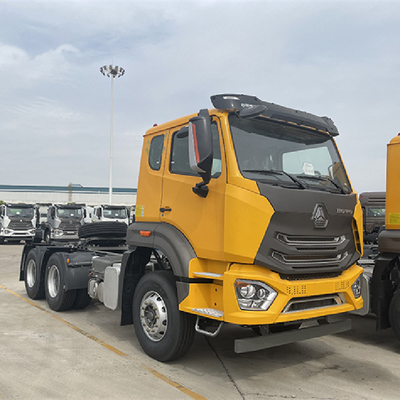 앞축 Hf9 Sinotruk HOWO T7 Hohan 6X4 10륜 371HP 380HP 400HP 420HP 트랙터 트럭