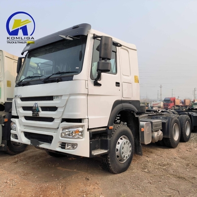 앞축 Hf9 Sinotruk HOWO T7 Hohan 6X4 10륜 371HP 380HP 400HP 420HP 트랙터 트럭