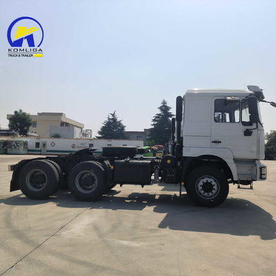 샤크만 X3000 6X4 420HP 흰색 컬러 트레일러 트랙터 트럭 21-30t 부하 용량