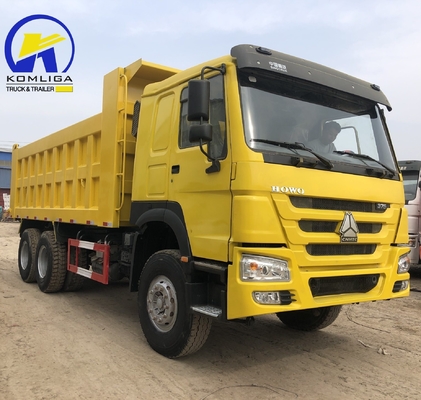 시노트럭 시노트럭 HOWO 20cbm 6X4 371HP/380HP/400HP 타이어와 함께 무거운 템퍼 / 덤프 트럭