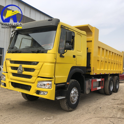 시노트럭 시노트럭 HOWO 20cbm 6X4 371HP/380HP/400HP 타이어와 함께 무거운 템퍼 / 덤프 트럭